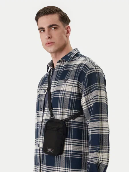 Guess Jeans Torbica za okrog pasu črna