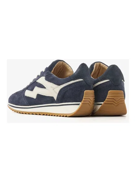 Sneakersy Via Vai zamszowe niebieskie