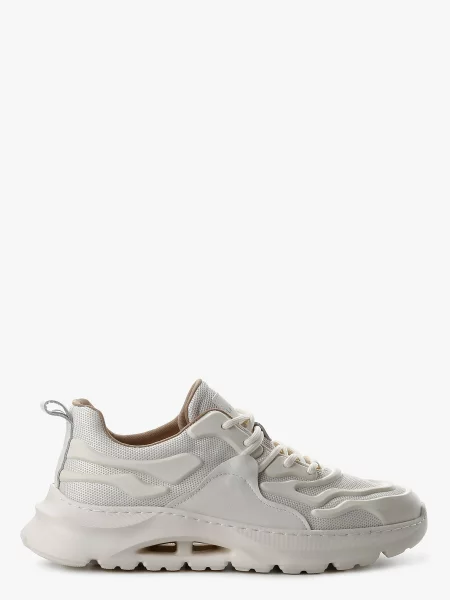 Кожаные кроссовки Leberdes белые