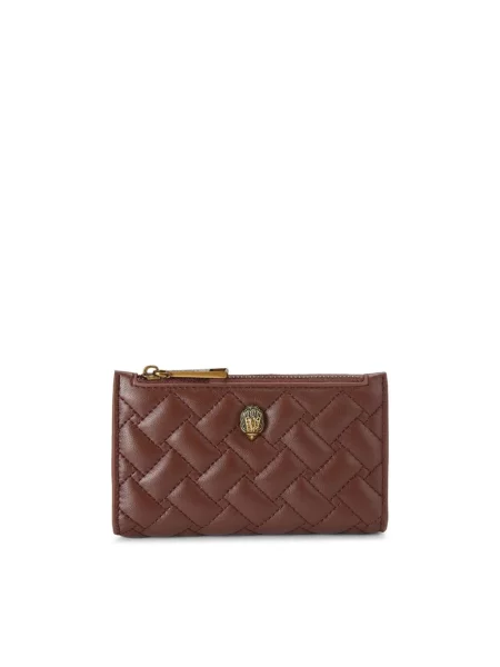Kurt Geiger London portfel skórzany KENSINGTON brązowy