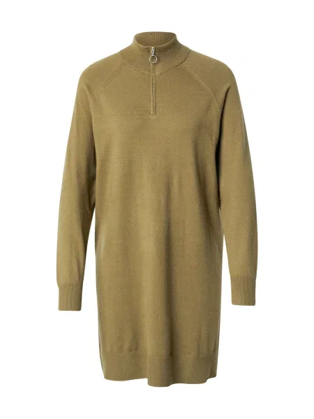 VERO MODA Úpletové šaty VMHAPPINESS' khaki