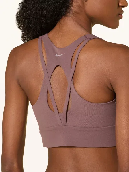 Nike Sportovní Podprsenka Zenvy hnědá