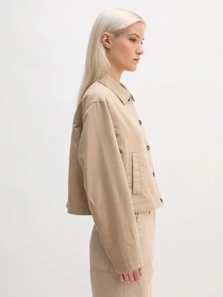 Рубашка Marc O'polo из лиоцела бежевая