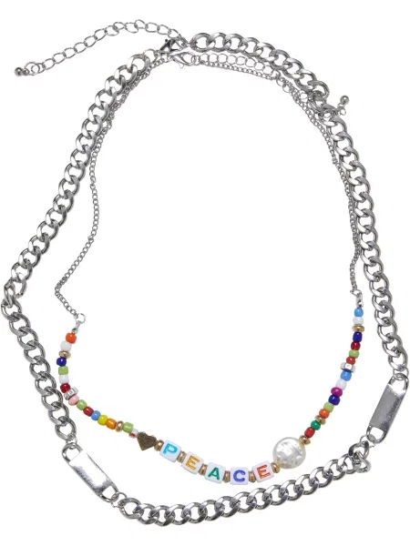 Колие Urban Classics сиво