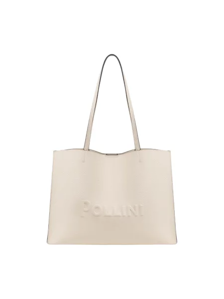 Shopperka Pollini beżowa