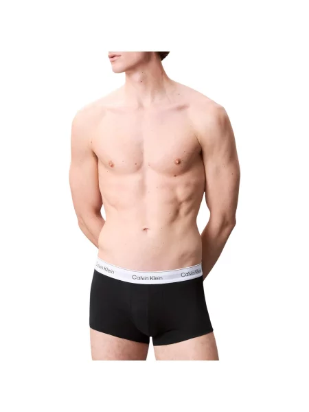 Sad kalhotek Calvin Klein Jeans s nízkým pasem černý