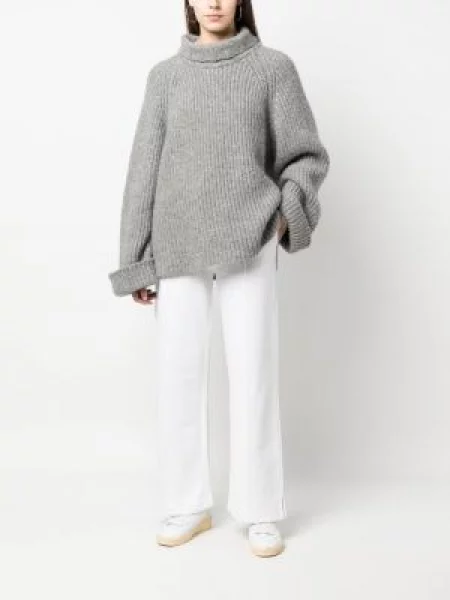 Siuvinėtos bėgimas kelnės Woolrich balta