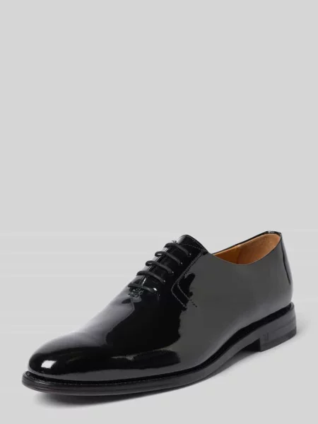 Derby ze skóry model Marshall' Henry Stevens czarny