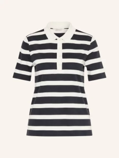 Gant Koszulka Polo Z Dżerseju blau białe