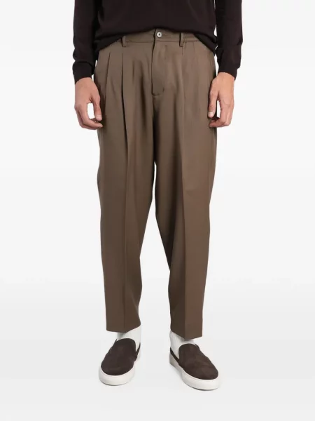Pantaloni Low Brand conici maro