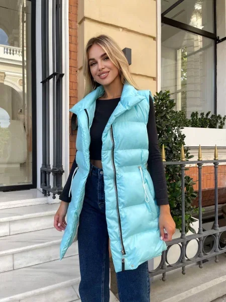 Жилет Uaclothes голубой