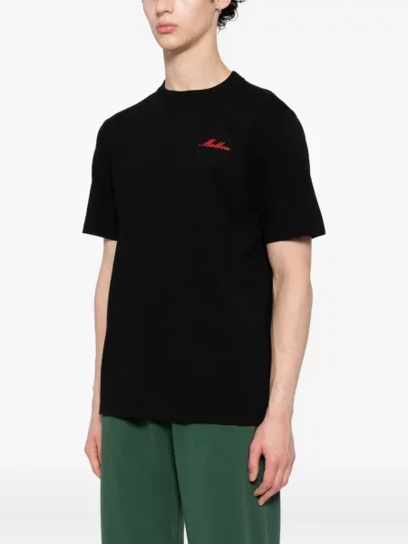 Golf koszulka Malbon Golf czarna