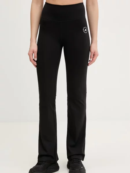 Antrenament pantaloni Adidas By Stella Mccartney negru