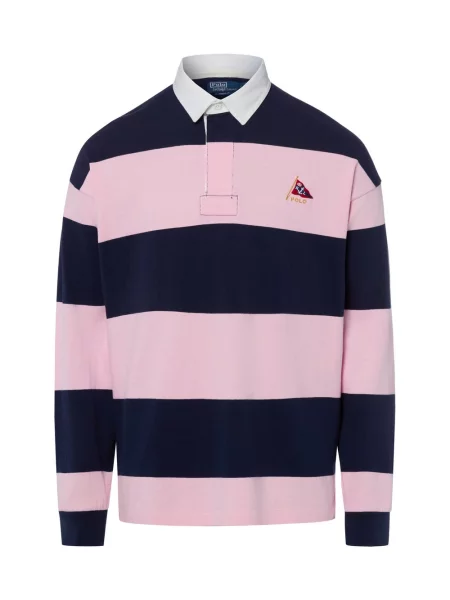 Polo Ralph Lauren koszulka polo Mężczyźni różowy|niebieski M niebieska
