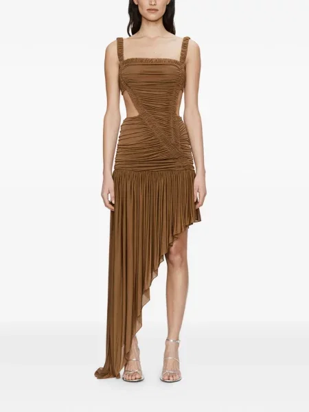 Spódnica Christopher Esber brązowa