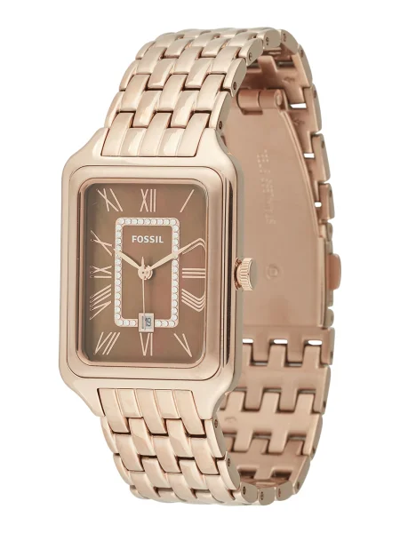 FOSSIL Analógové hodinky RAQUEL / rosé hnedá