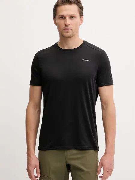 Viking treking majica Tover črna