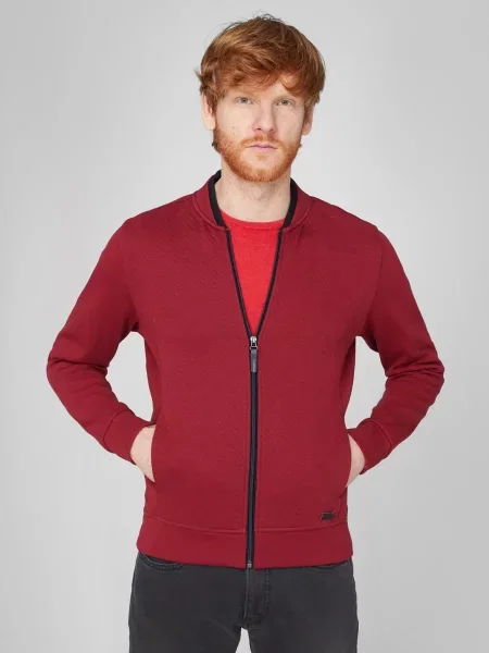 Кофта Pierre Cardin бавовна/поліестер червоний