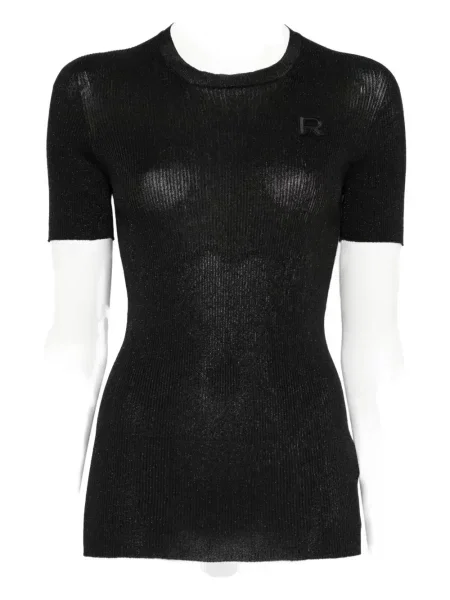 Tricou Rochas tricotate negru