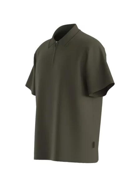 Scurt tricou polo Boss cu mâneci scurte verde