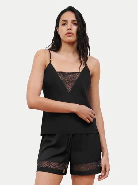 Chantelle Koszulka piżamowa czarny