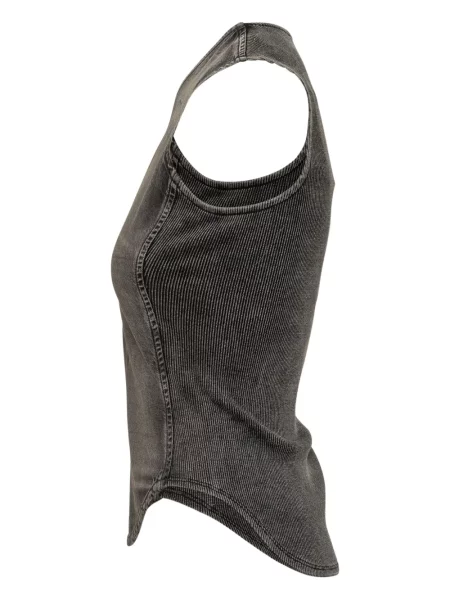 Rochie din denim Diesel de costum negru