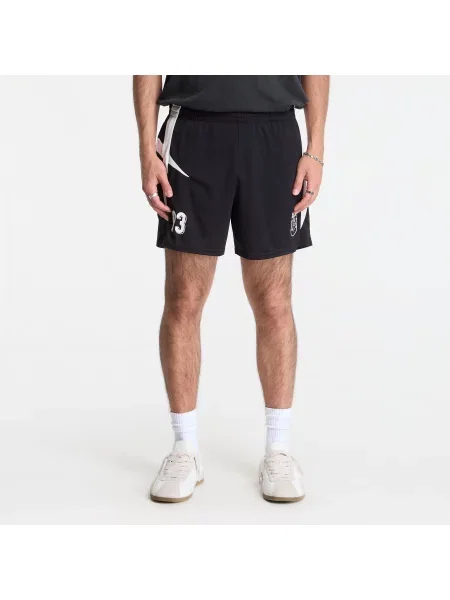 Pantaloni scurți REPRESENT Star Football Panelled Shorts Jet Black L negru