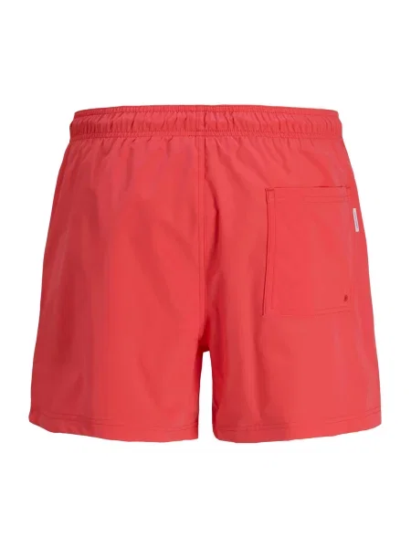 JACK & JONES Kratke kopalne hlače JPSTMAUI SUNRISE / korala bež