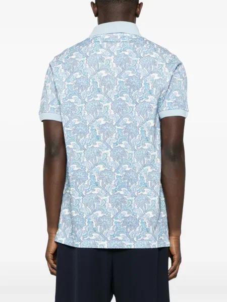 Polo Etro paisley μπλε