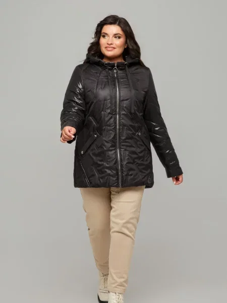 Демісезонна куртка All Posa чорний