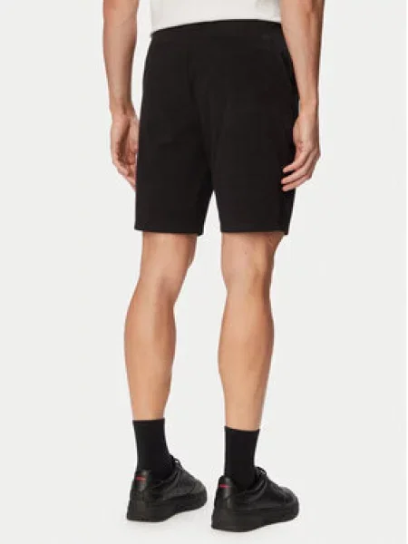 BOSS Medžiaginiai šortai Modern Fit juoda