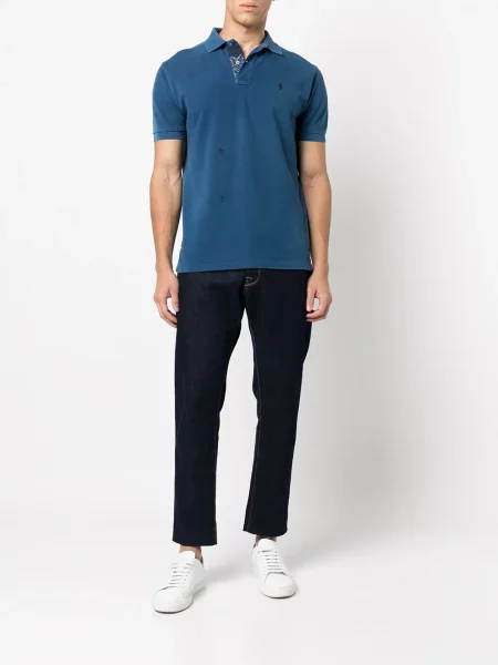 Дълго риза Polo Ralph Lauren синьо