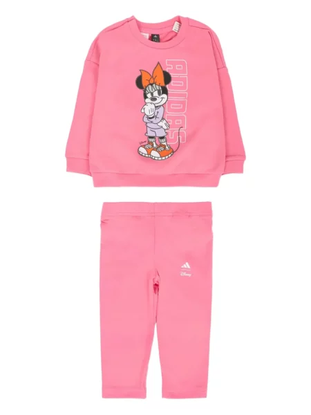 Komplet dresowy dziecięcy Adidas różowy