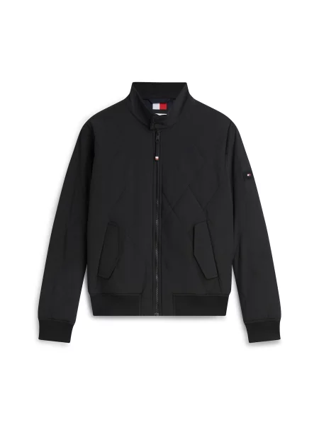 TOMMY HILFIGER Geacă de primăvară-toamnă negru