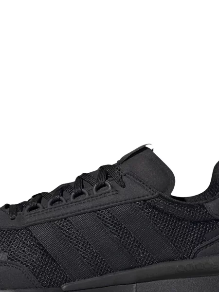 Trčanje tenisice Adidas Forum od brušene kože s V-izrezom siva