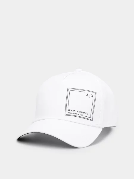 Armani Exchange Кепка білий