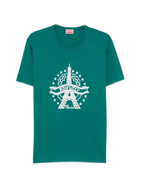 Tricou Kenzo cu imagine verde