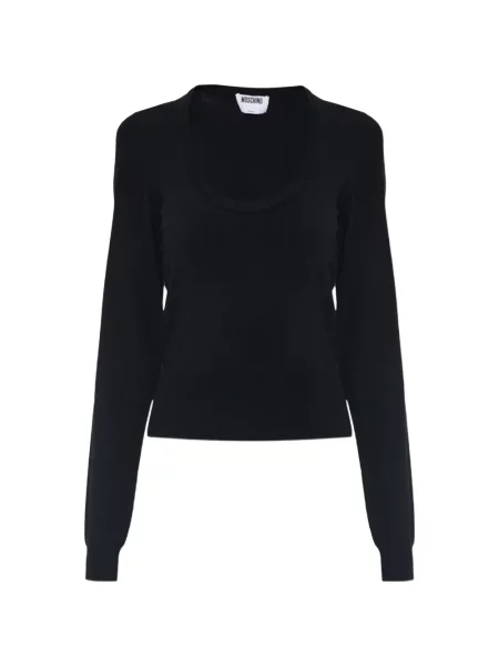 Lung hanorac Moschino negru