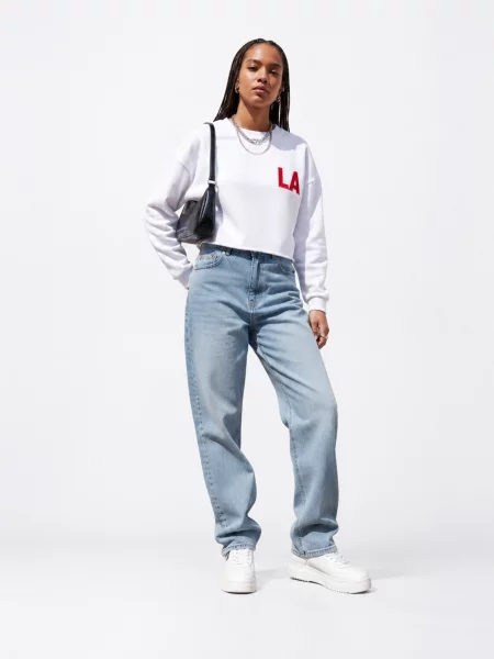 Світшот LTB Jeans білий