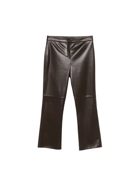 Spodnie Max Mara brązowe