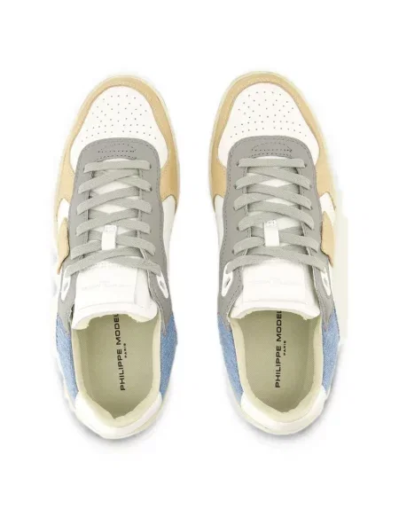 Sneakerși Philippe Model Paris alb