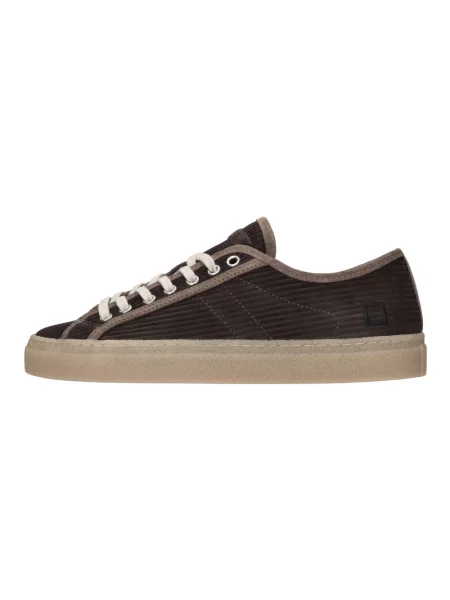Sneakersy D.a.t.e. zamszowe brązowe