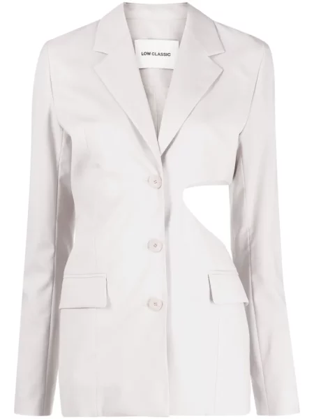 Sacou Low Classic de lână clasic gri