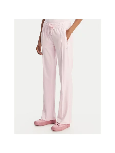 Juicy Couture Спортивні штани Tina Straight Leg рожевий