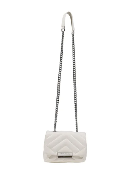 Crossbody torbica Armani Exchange bela