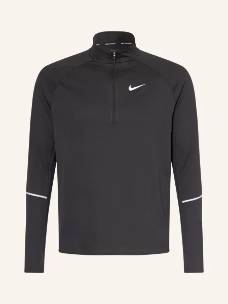 Nike Běžecké Tričko Miler černá