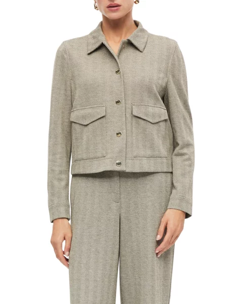 Kurtka koszulowa o kroju regular fit z dodatkiem S.oliver Black Label czarna