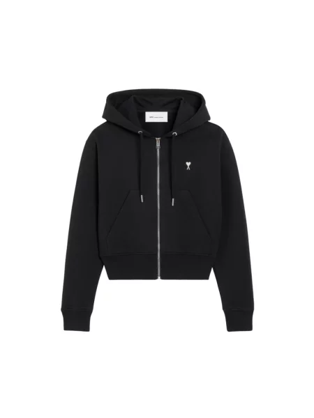 Bluza Ami Paris z logo czarna