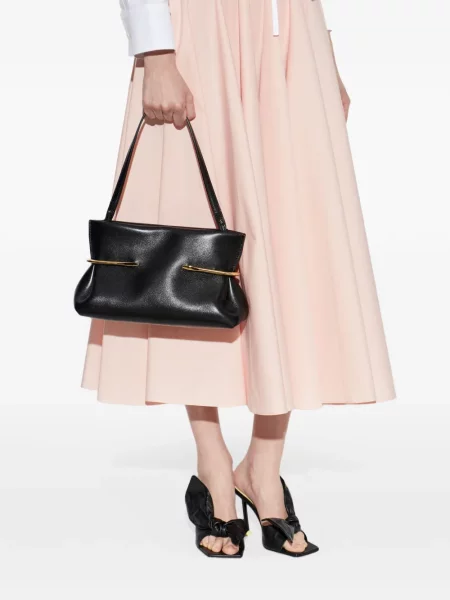Bőr estélyi táska Givenchy fekete