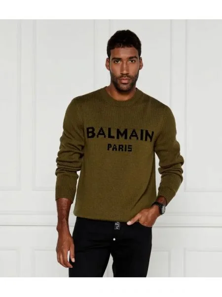 Balmain De lână pulover